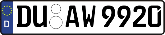 DU-AW9920