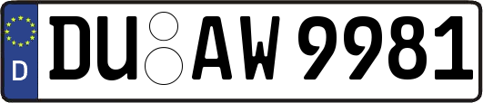 DU-AW9981