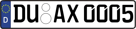 DU-AX0005