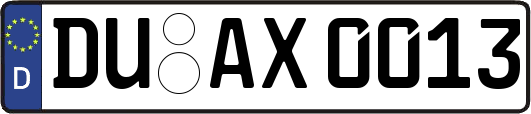 DU-AX0013