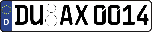 DU-AX0014