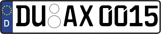 DU-AX0015