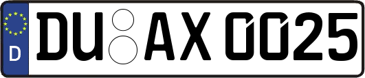 DU-AX0025
