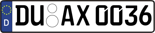 DU-AX0036
