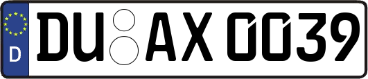 DU-AX0039