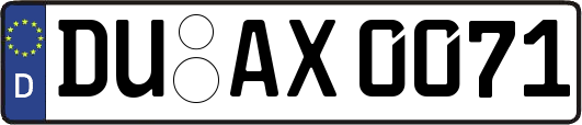 DU-AX0071