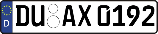DU-AX0192