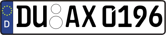 DU-AX0196