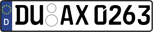 DU-AX0263