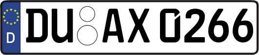 DU-AX0266