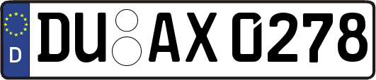 DU-AX0278