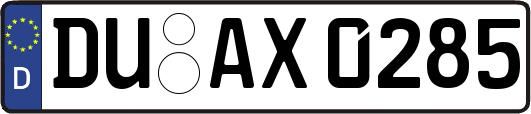 DU-AX0285