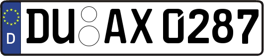 DU-AX0287