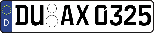 DU-AX0325