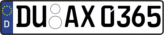 DU-AX0365