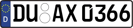 DU-AX0366