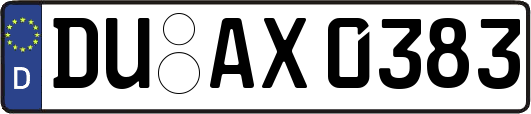 DU-AX0383