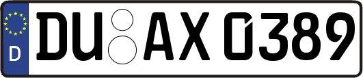 DU-AX0389