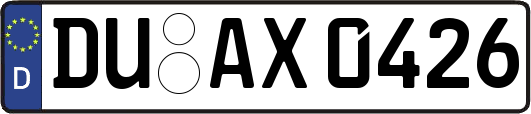 DU-AX0426