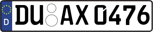 DU-AX0476