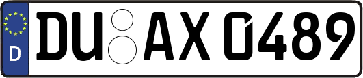 DU-AX0489