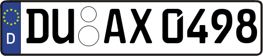 DU-AX0498