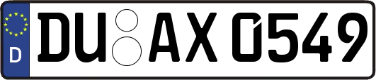DU-AX0549