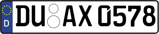 DU-AX0578