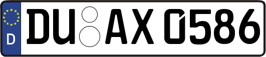 DU-AX0586