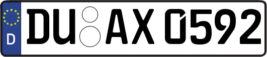 DU-AX0592