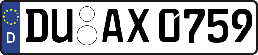 DU-AX0759