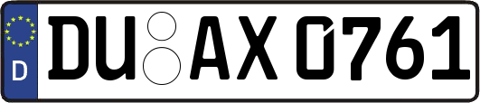 DU-AX0761
