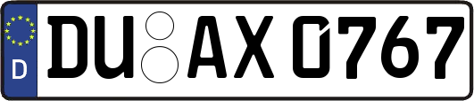 DU-AX0767