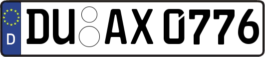 DU-AX0776