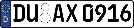 DU-AX0916