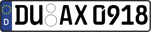 DU-AX0918