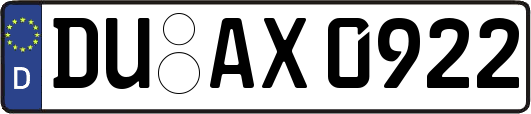 DU-AX0922