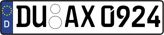 DU-AX0924