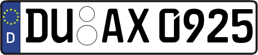 DU-AX0925