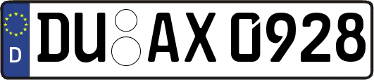 DU-AX0928
