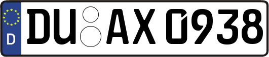 DU-AX0938