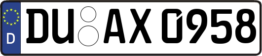 DU-AX0958