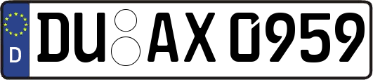 DU-AX0959
