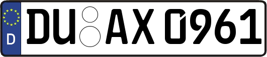 DU-AX0961