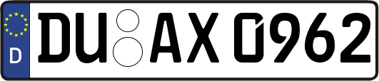DU-AX0962