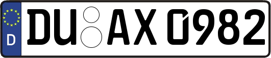 DU-AX0982