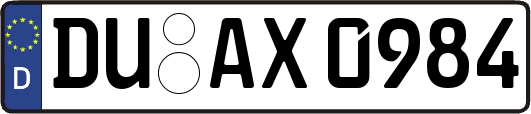 DU-AX0984