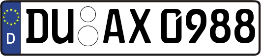 DU-AX0988