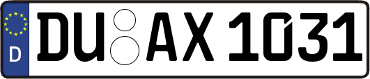 DU-AX1031