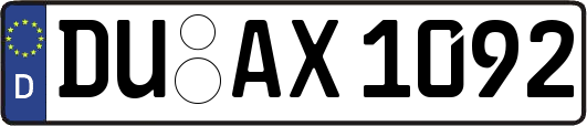 DU-AX1092